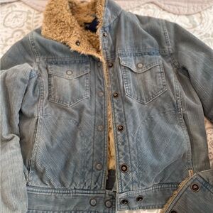 American Eagle Outfitters Sherpa Lined Jacket